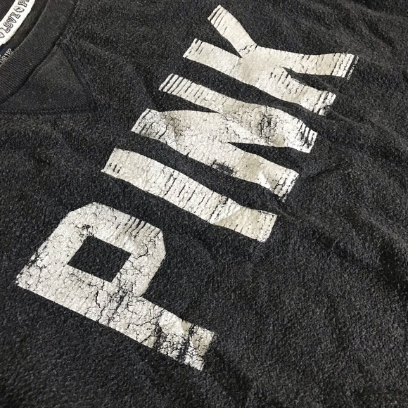 Comfy Distressed PINK Pullover - Picture 2 of 6